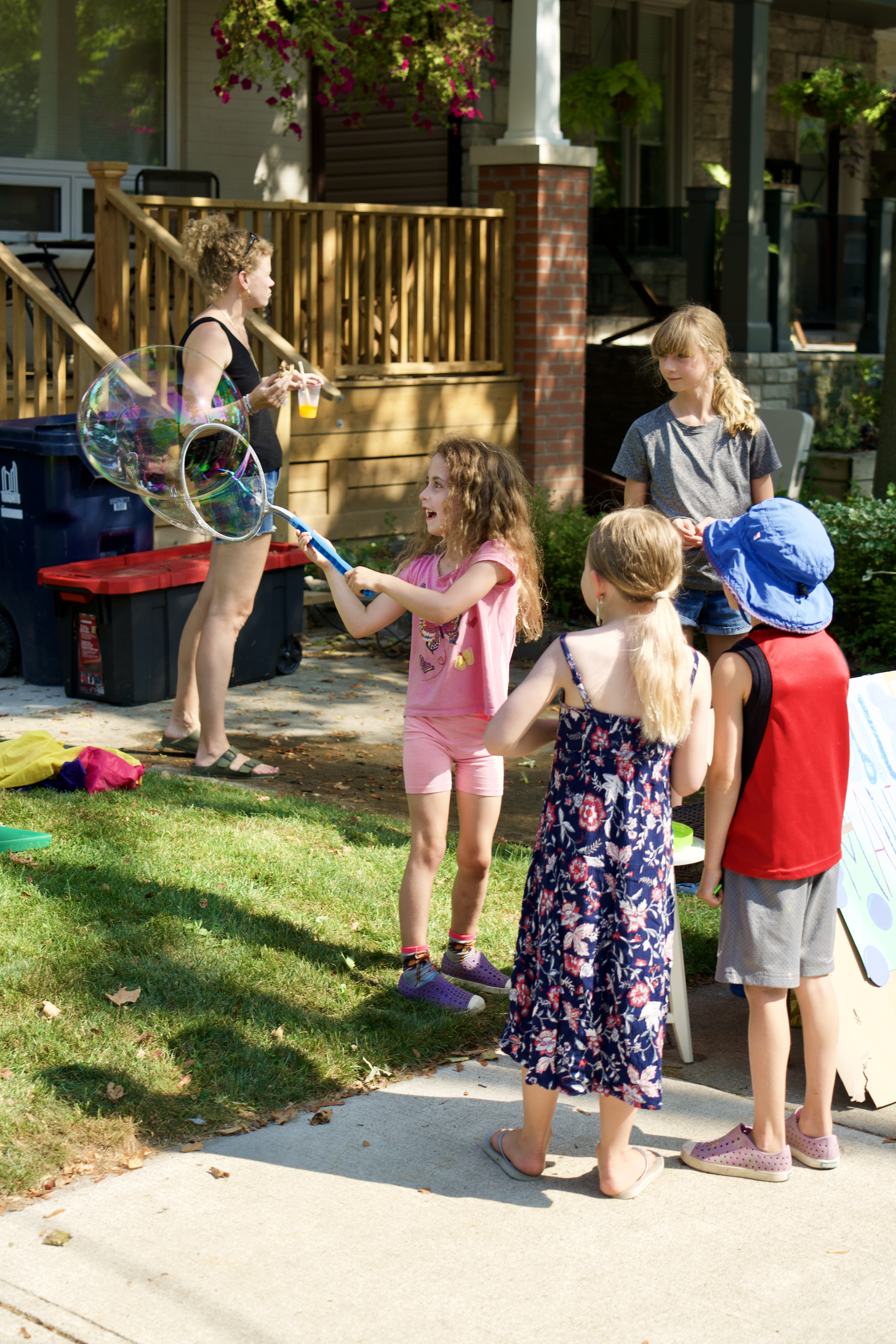 2021 Muriel Ave street party photo