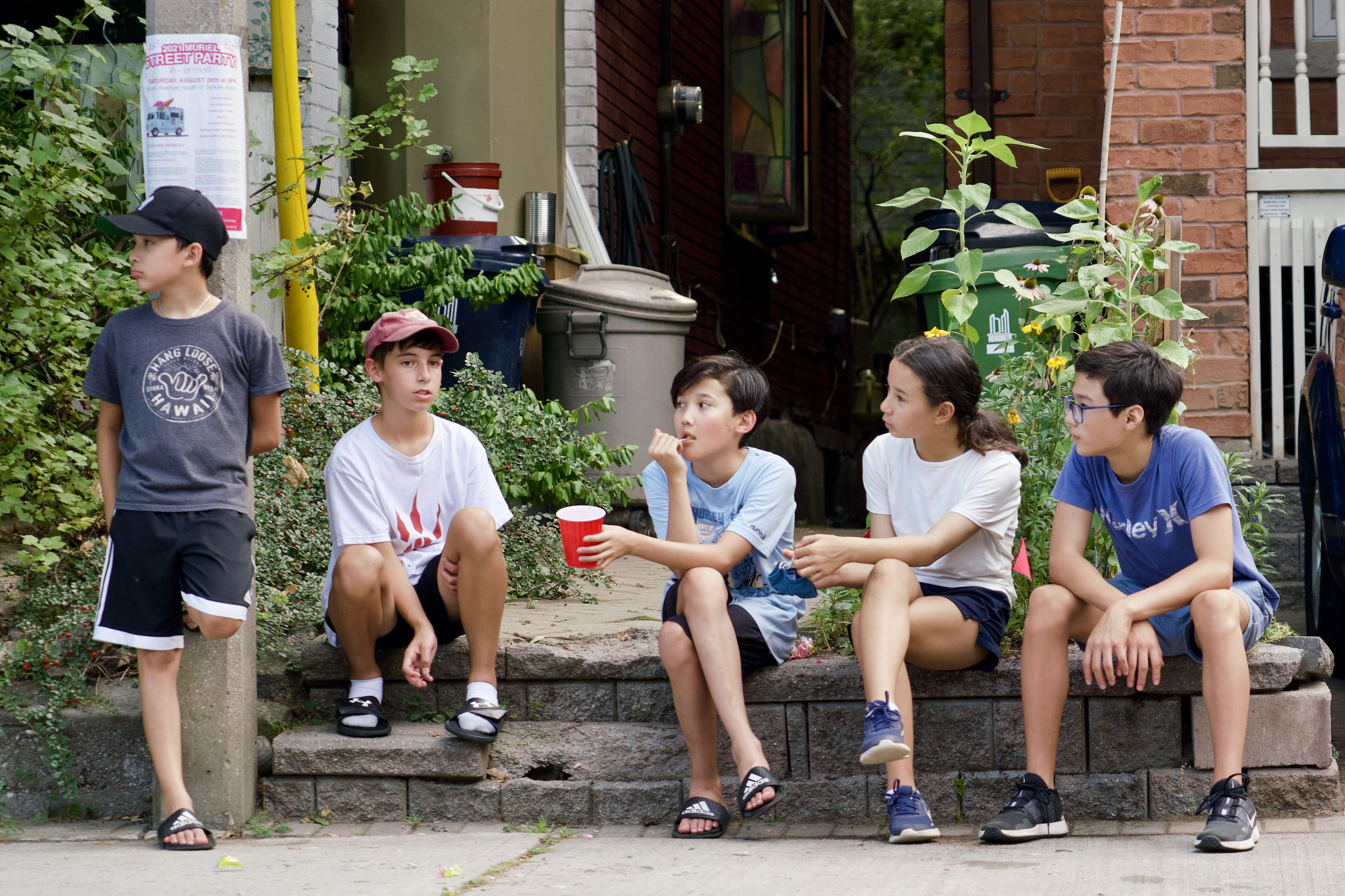 2021 Muriel Ave street party photo