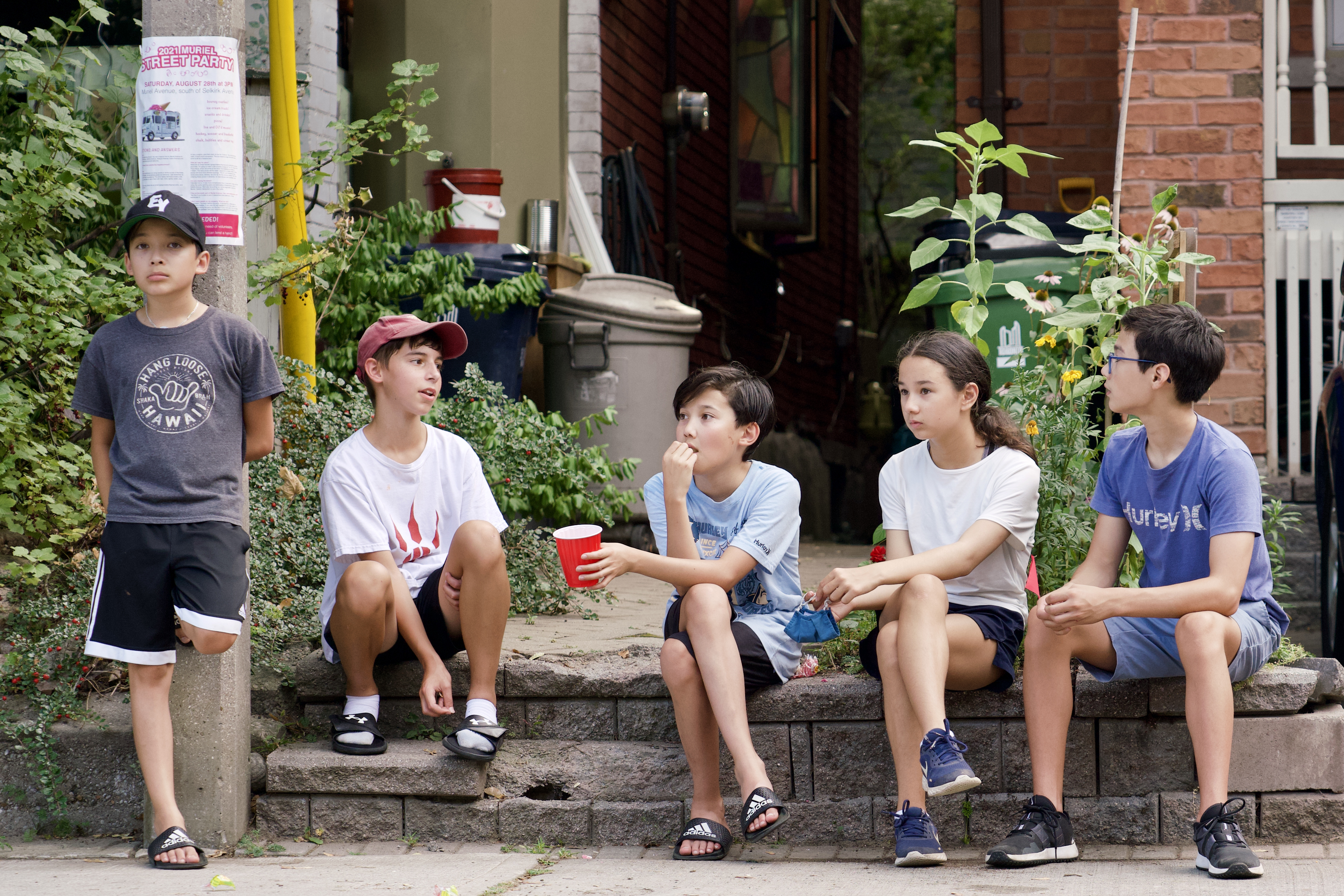 2021 Muriel Ave street party photo