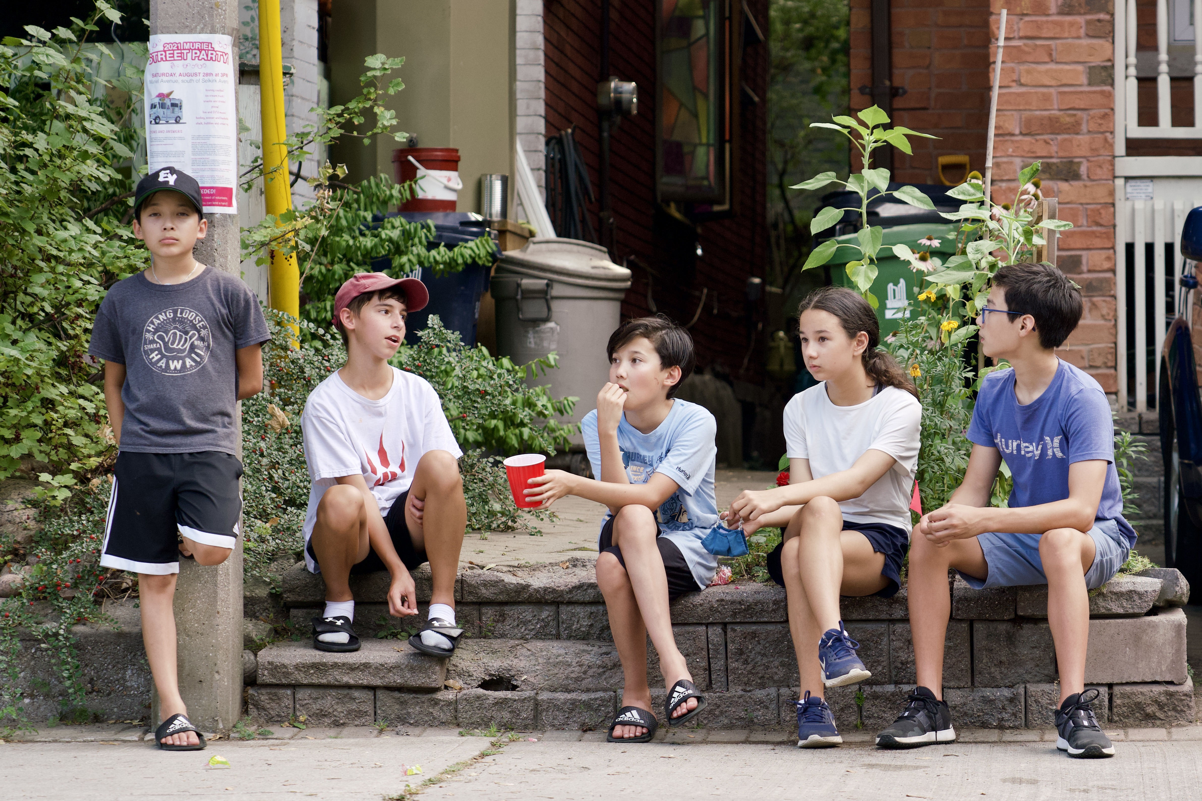 2021 Muriel Ave street party photo