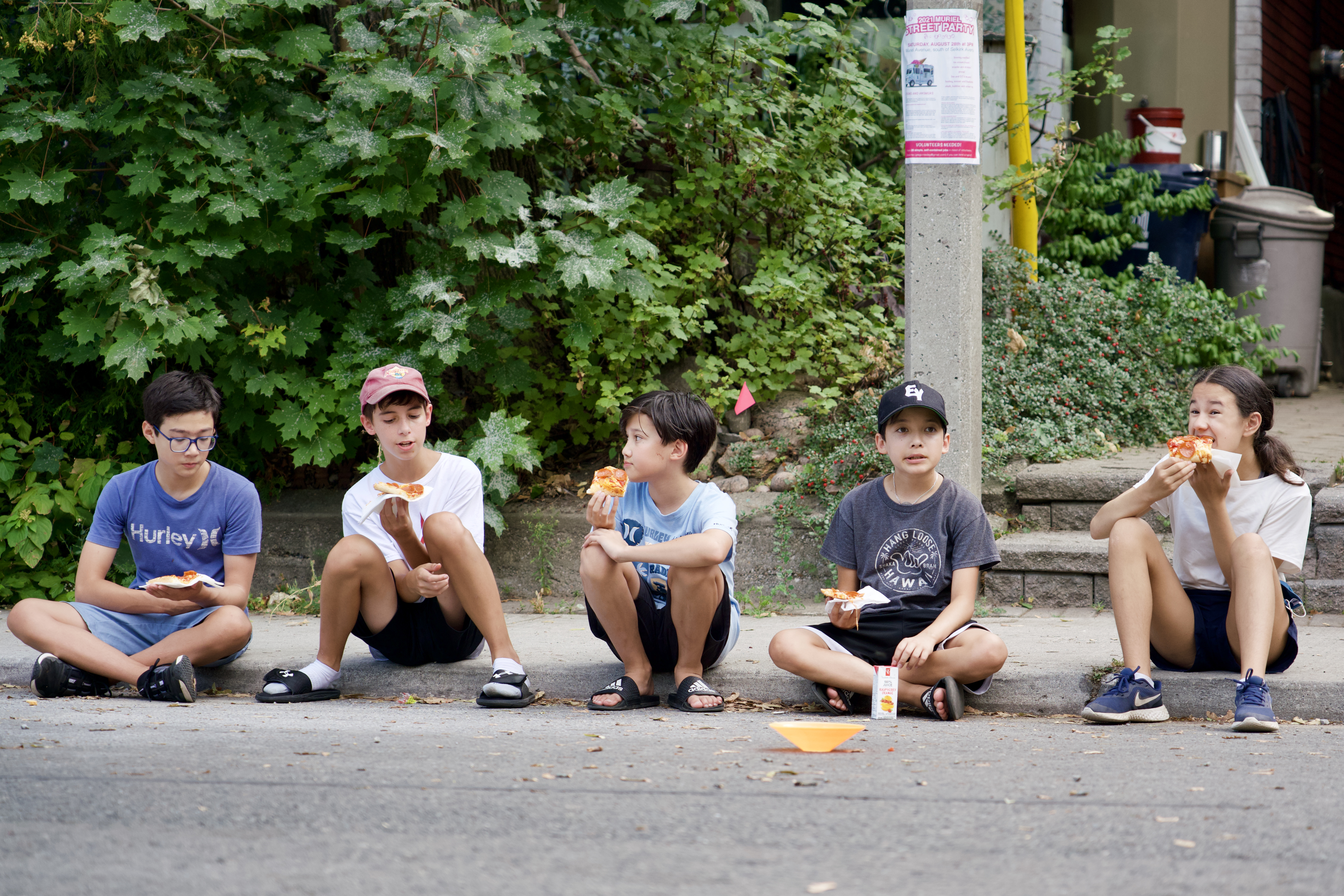 2021 Muriel Ave street party photo