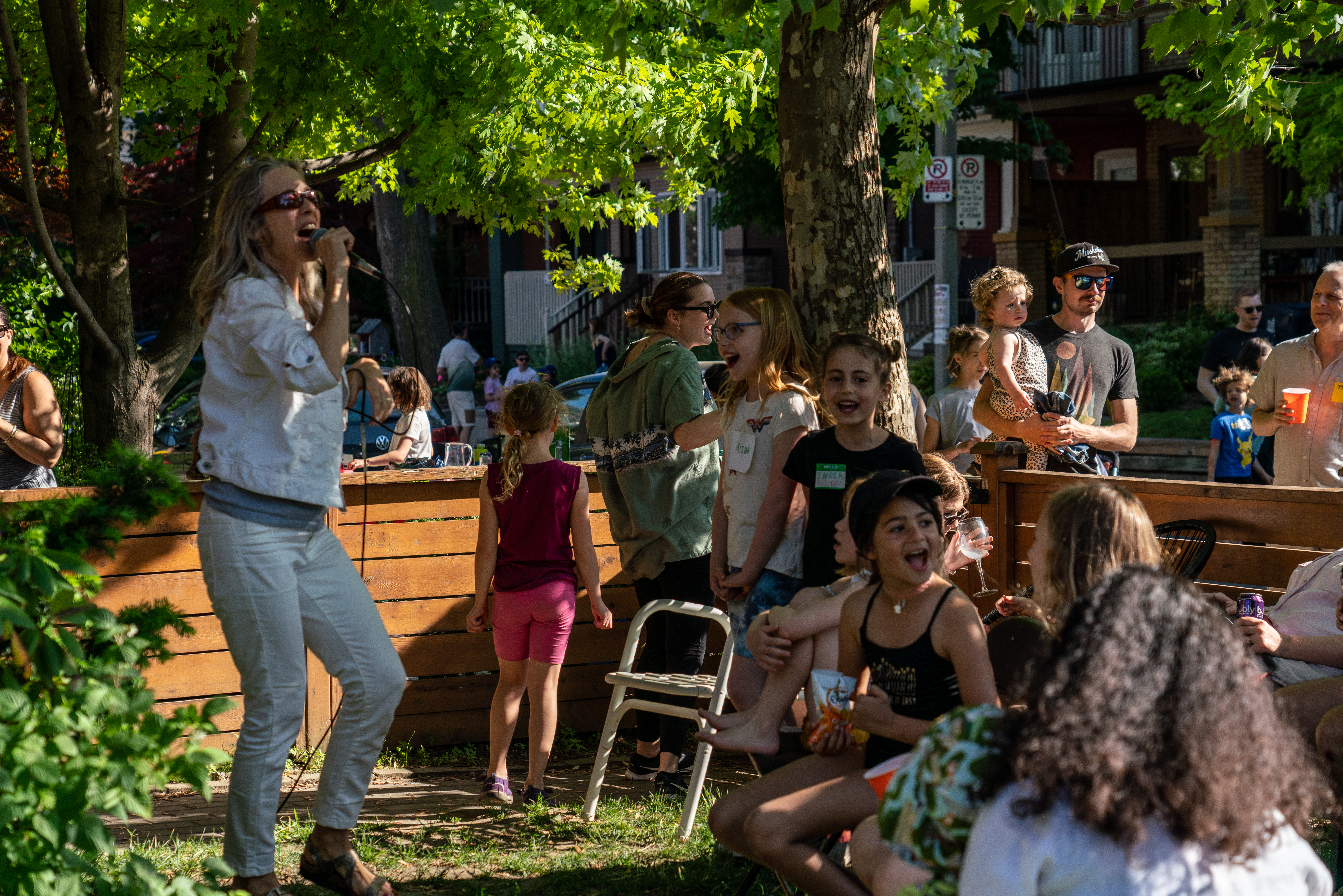 2022 Muriel Ave street party photo