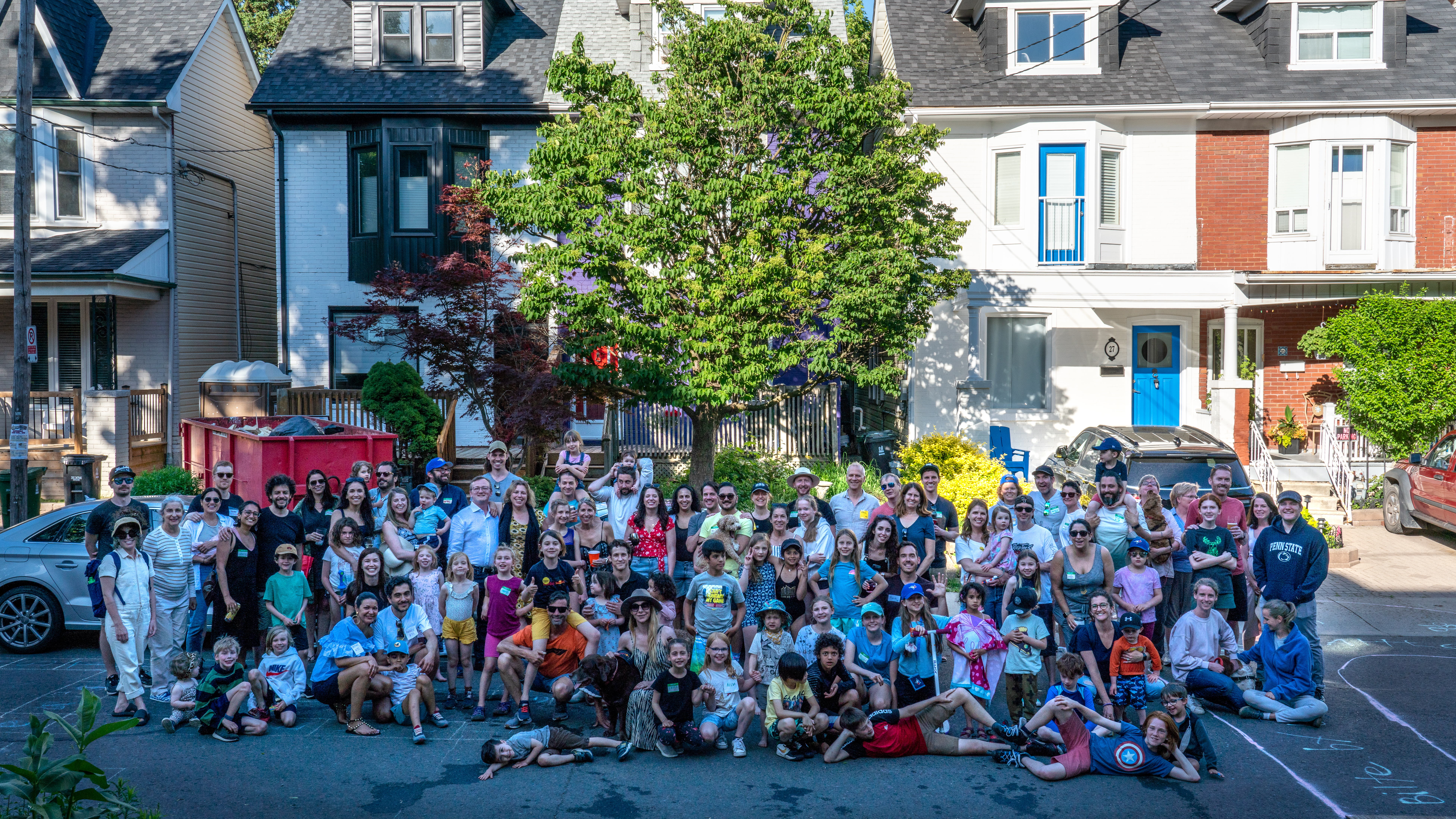 2022 Muriel Ave street party photo