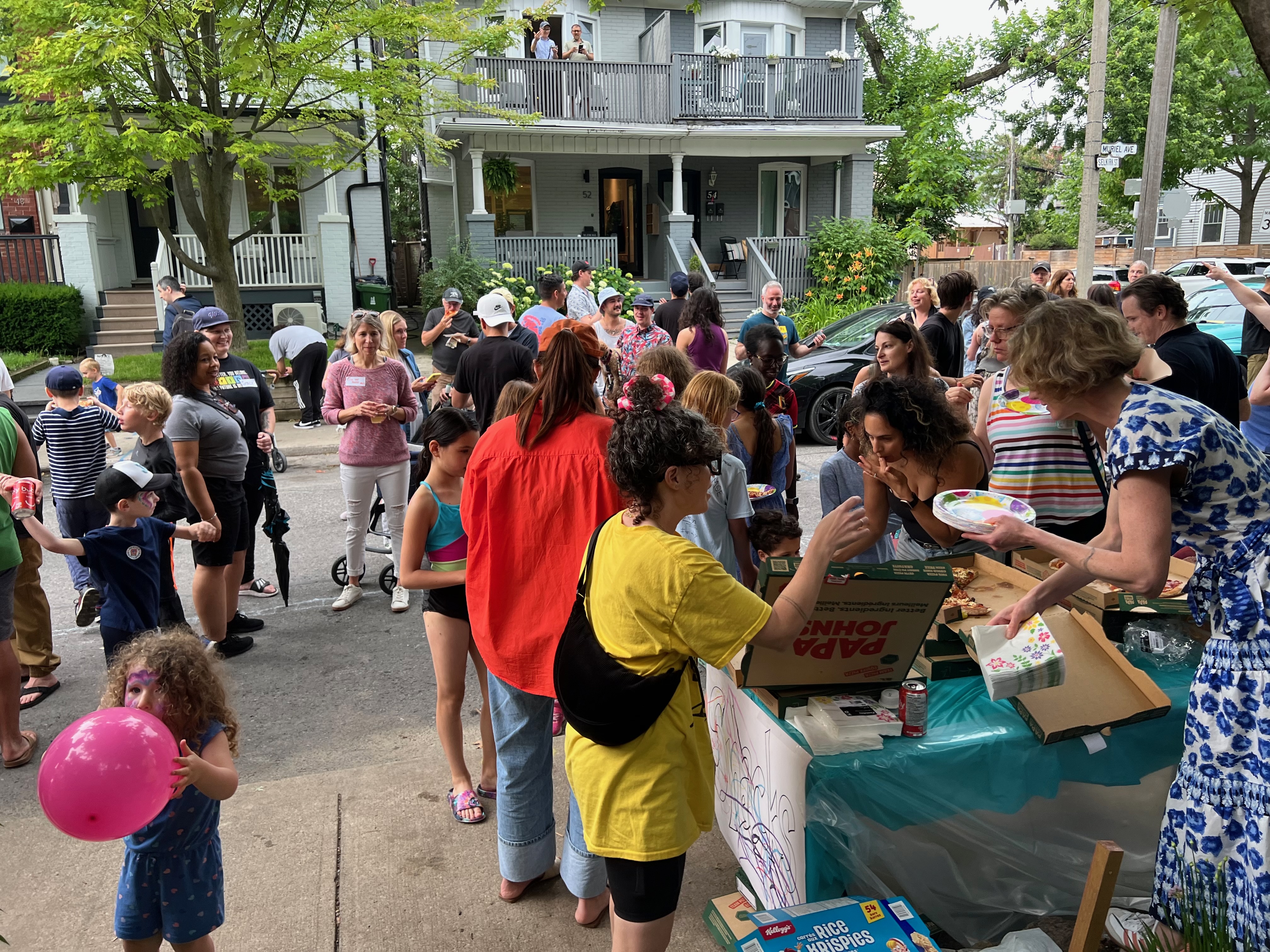 2024 Muriel Ave street party photo