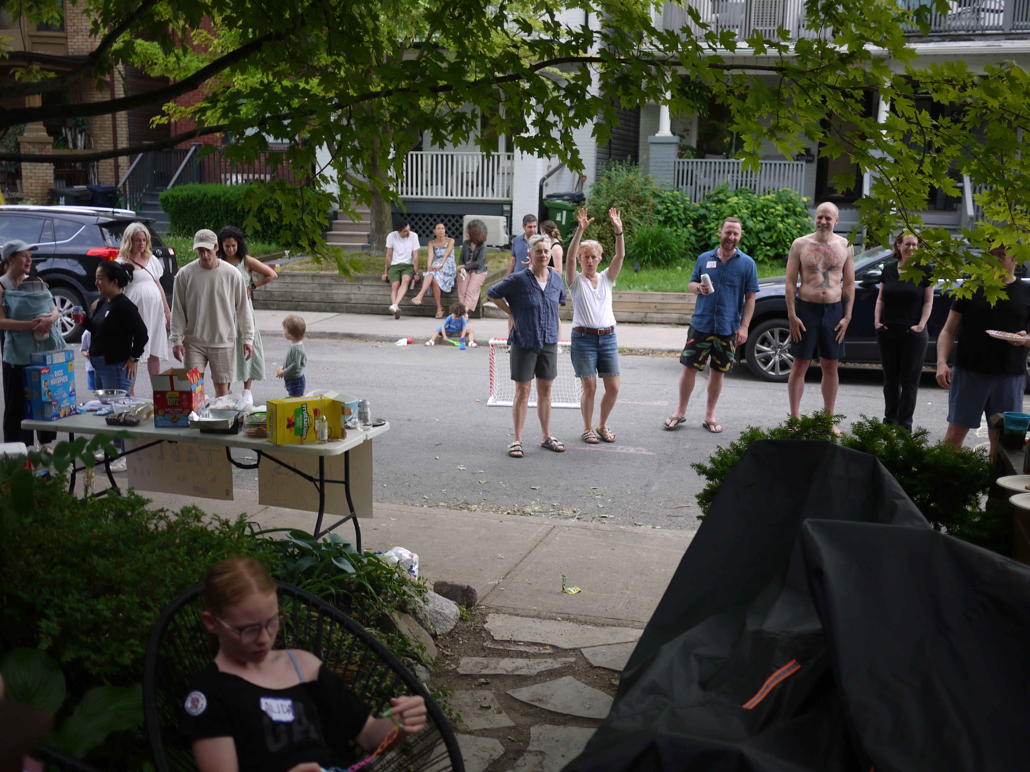 2025 Muriel Ave street party photo